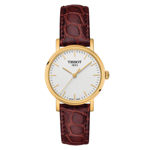 Tissot Everytime Small Yellow Gold PVD / Silver / Strap